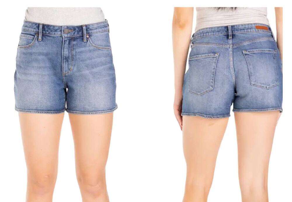 Articles of Society shorts Ziggy high rise denim blue size 28